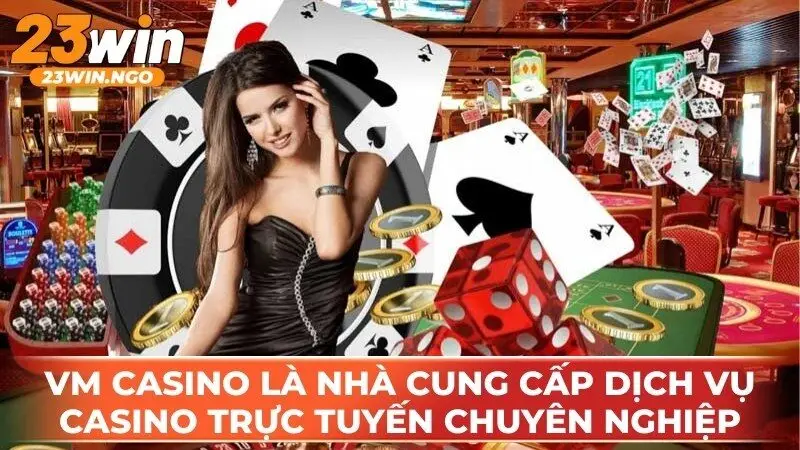 VM Casino là nhà cung cấp dịch vụ casino trực tuyến chuyên nghiệp