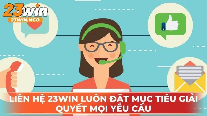 Liên hệ 23WIN qua email, bạn có thể gửi tin nhắn mọi lúc mọi nơi