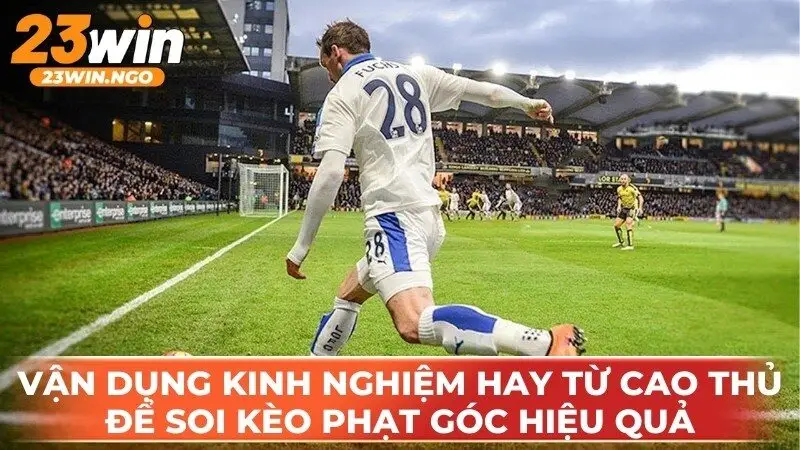 Vận dụng những kinh nghiệm hay từ cao thủ để soi kèo phạt góc hiệu quả